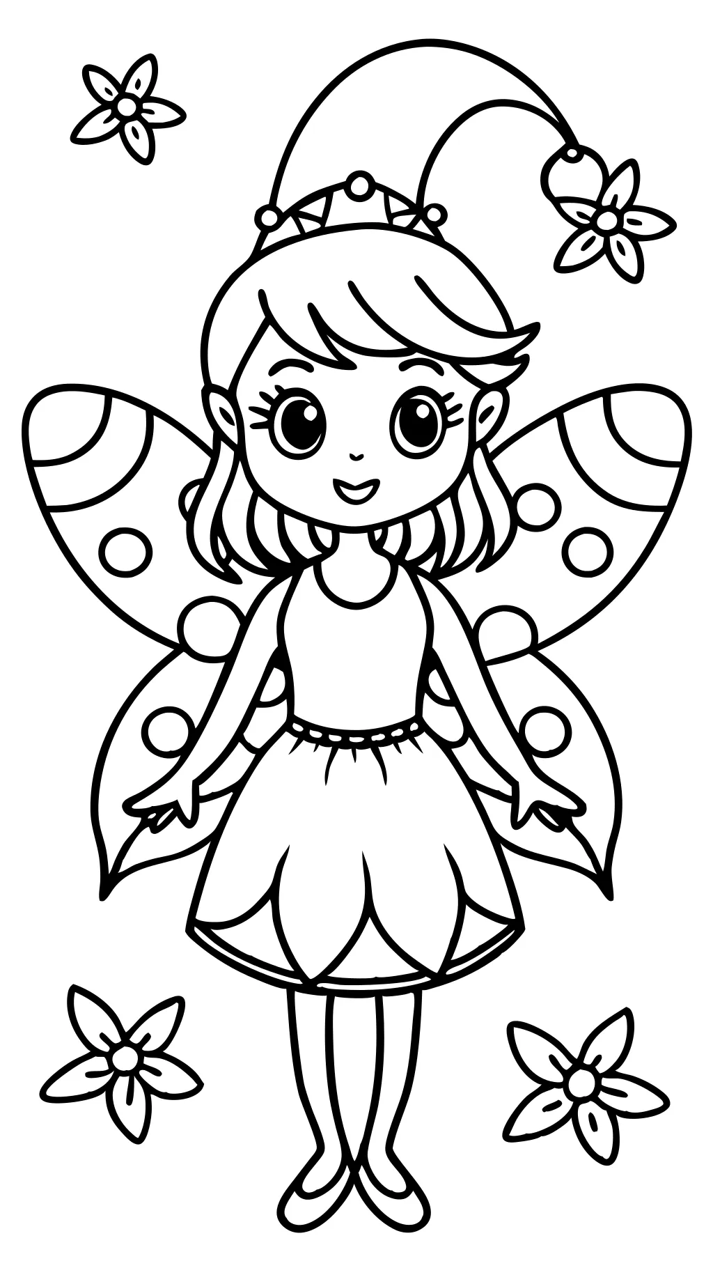 fairy coloring pages printable free